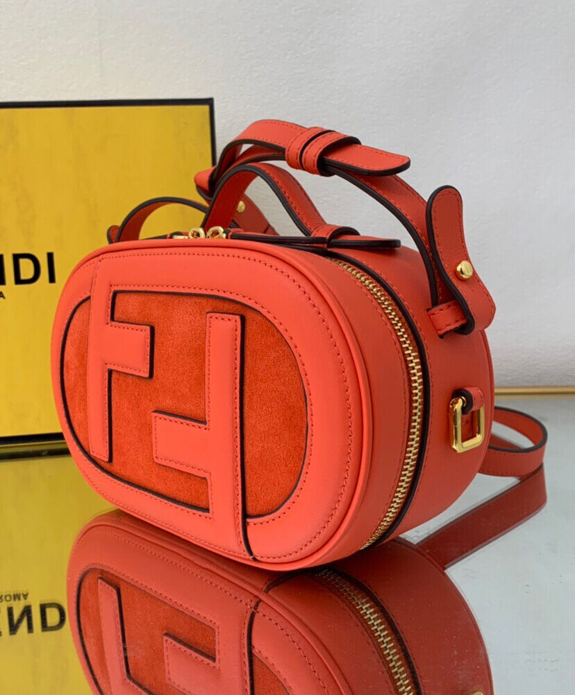 Fendi Mini Camera Case Bag 8BS058 Orange